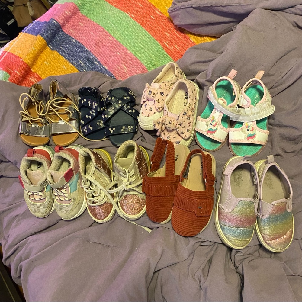 Zara toddler shoe lot / bundle